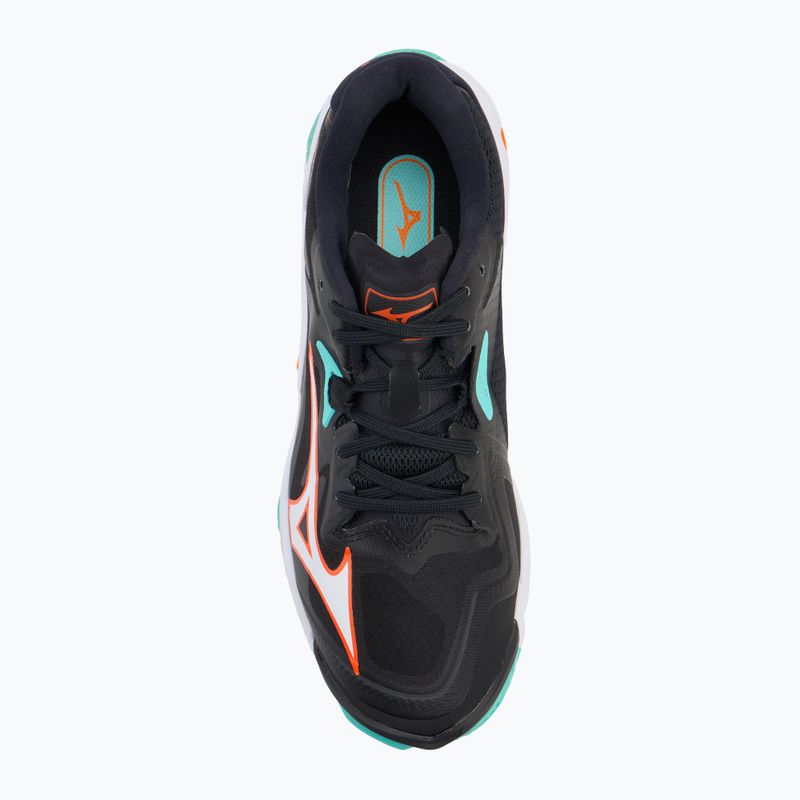 Mizuno Wave Lightning Z8 röplabda cipő fekete/angol/jégzöld 5