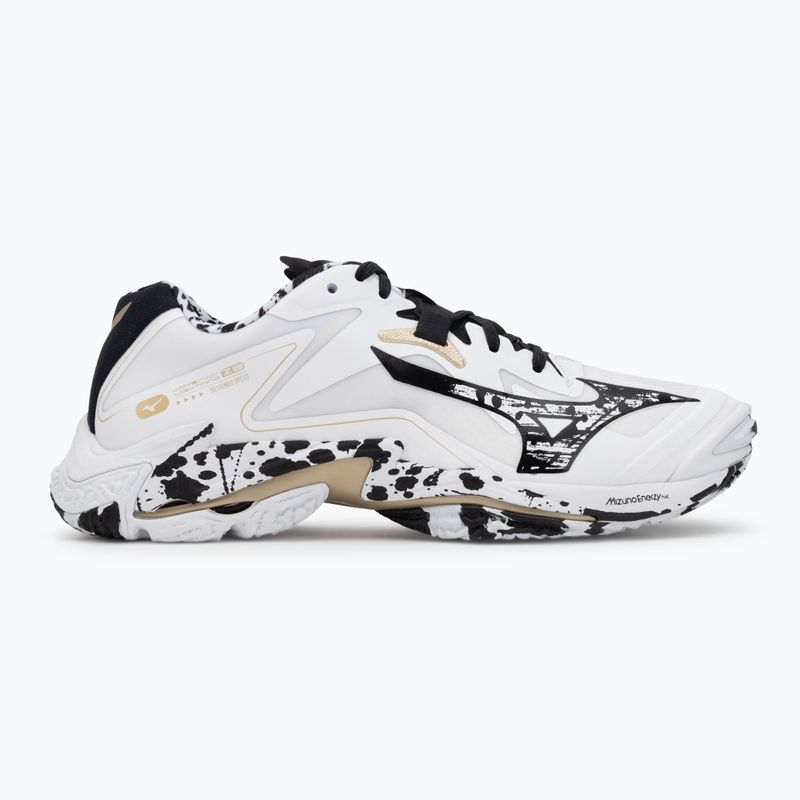 Röplabdacipő Mizuno Wave Lightning Z8 white/black/gold 2