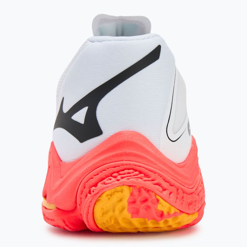 Mizuno Wave Lightning Z8 fehér/tüzes korall 2/citrus röplabdacipő 6