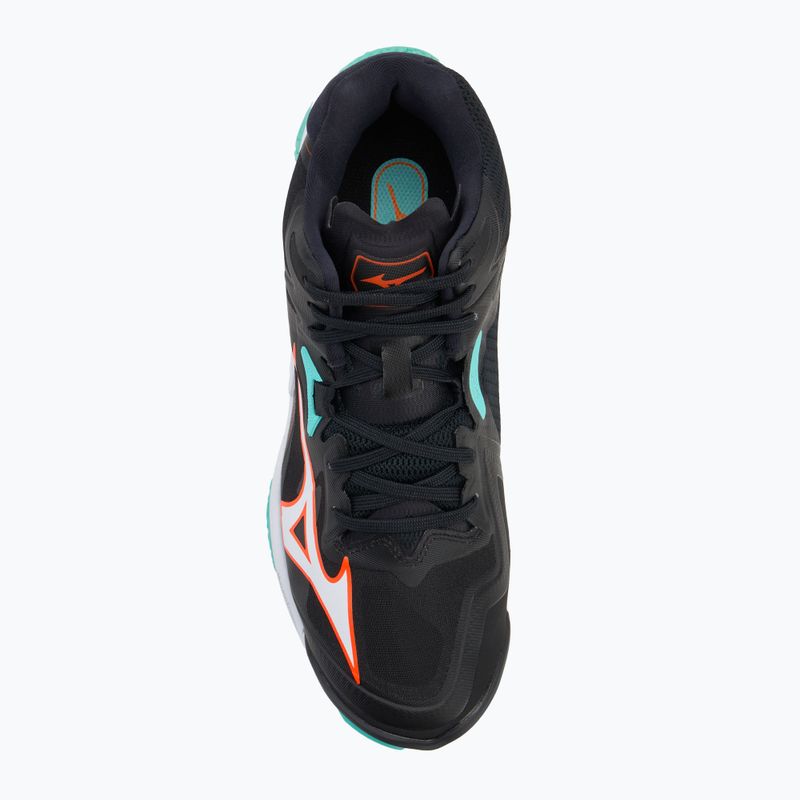 Mizuno Wave Lightning Z8 Mid röplabda cipő fekete/angol/jégzöld 5