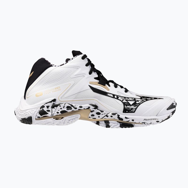 Röplabdacipő Mizuno Wave Lightning Z8 Mid white/black/gold