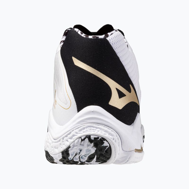Röplabdacipő Mizuno Wave Lightning Z8 Mid white/black/gold 3