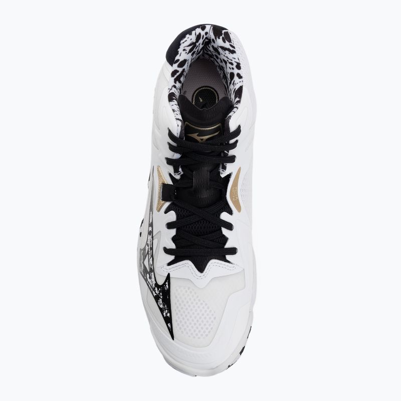 Röplabdacipő Mizuno Wave Lightning Z8 Mid white/black/gold 5