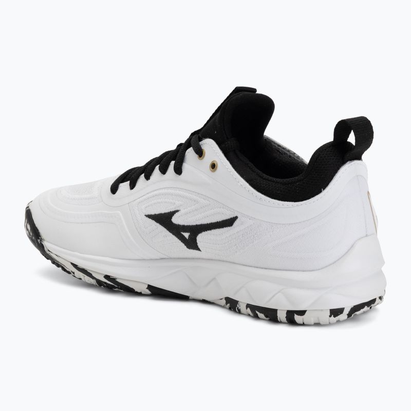 Röplabda cipő Mizuno Wave Luminous 3 white/black/ge gold 3