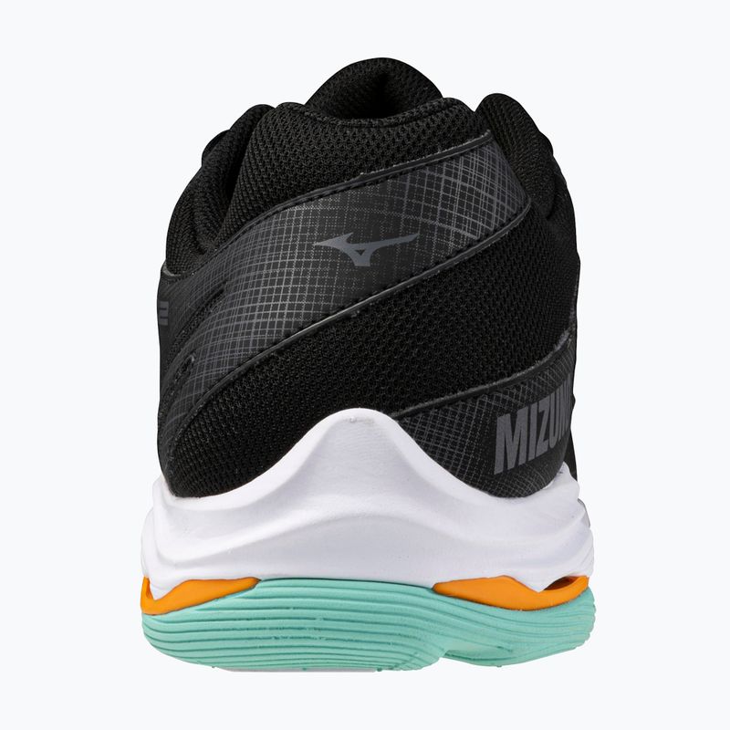 Mizuno Wave Voltage 2 röplabda cipő fekete/angol/jégzöld 3