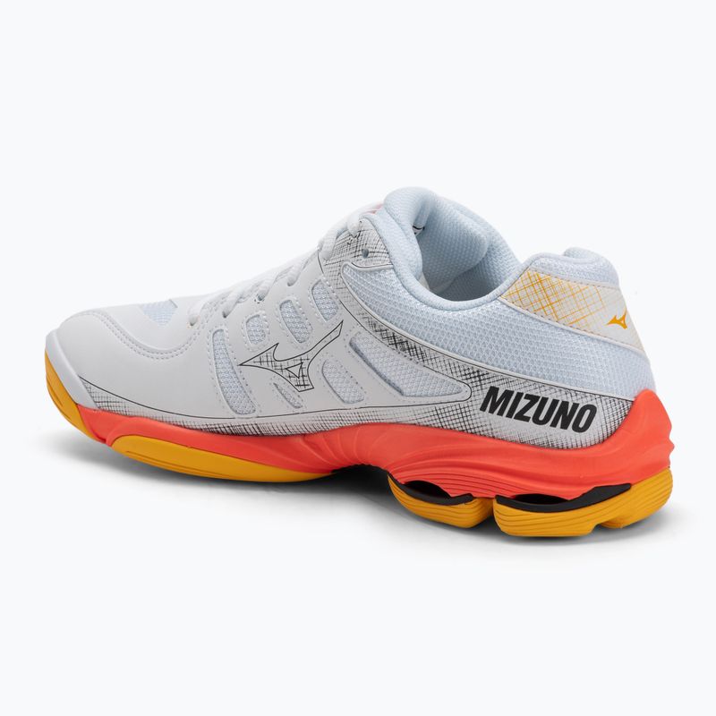 Röplabda cipő Mizuno Wave Voltage 2 fehér/tűzkorall 2/citrus 3