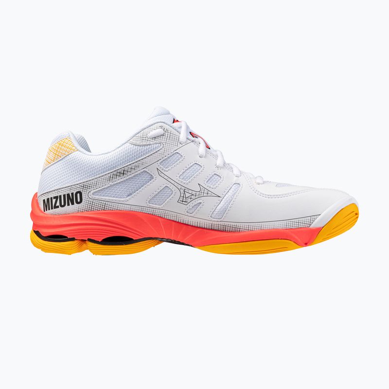 Röplabda cipő Mizuno Wave Voltage 2 fehér/tűzkorall 2/citrus 2