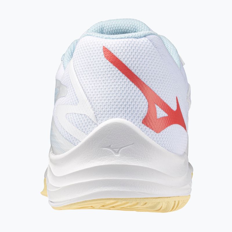 Női röplabda cipő Mizuno Thunder Blade Z fehér/calypso coral/pale banán 3