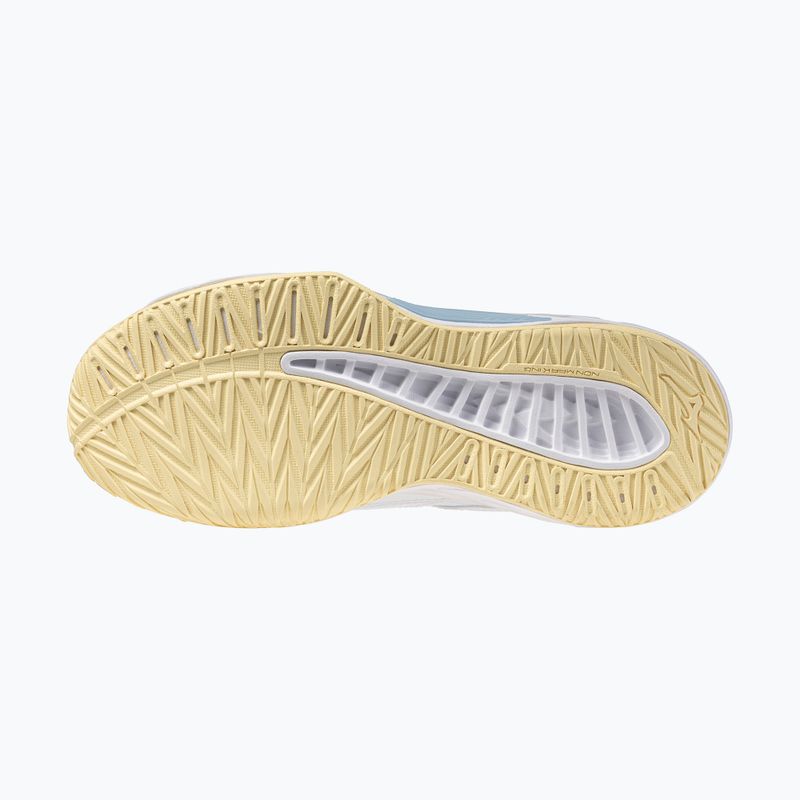 Női röplabda cipő Mizuno Thunder Blade Z fehér/calypso coral/pale banán 4