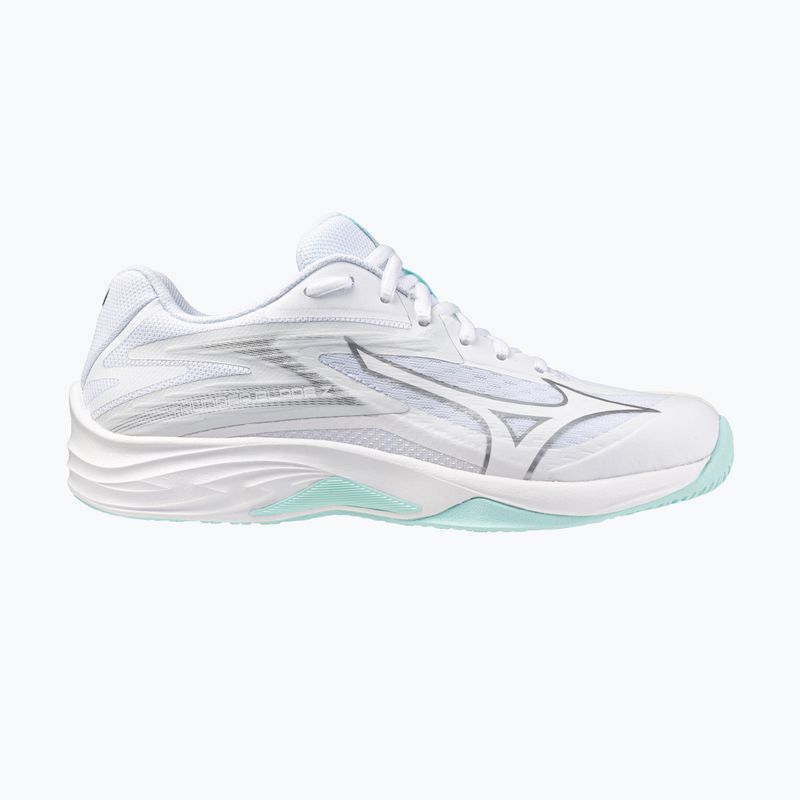 Női röplabda cipő Mizuno Thunder Blade Z fehér/kék színű
