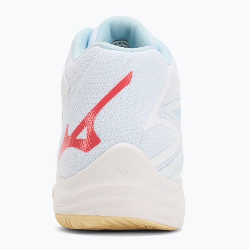 Női röplabda cipő Mizuno Thunder Blade Z Mid fehér/calypso coral/pale banán 6