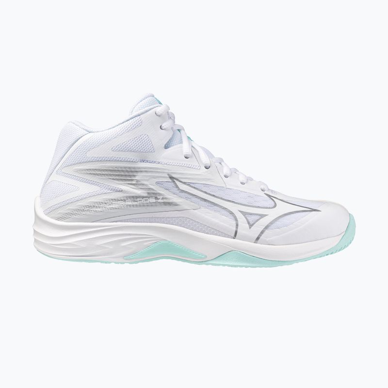 Női röplabdacipő Mizuno Thunder Blade Z Mid white/blue tint 8