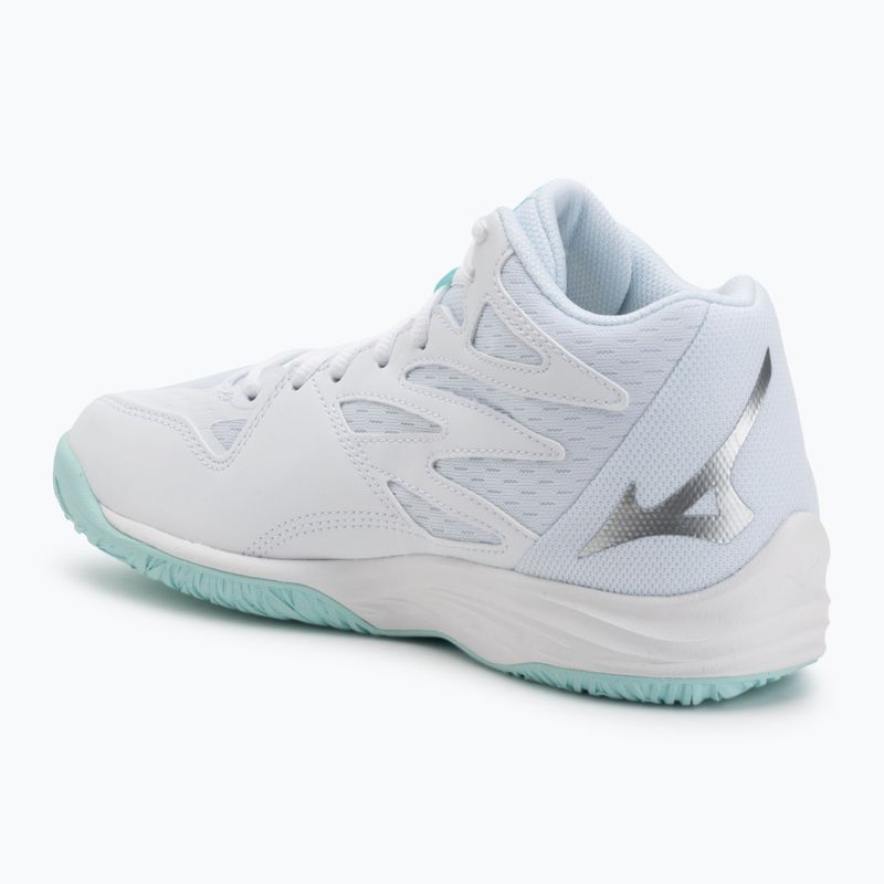 Női röplabdacipő Mizuno Thunder Blade Z Mid white/blue tint 3