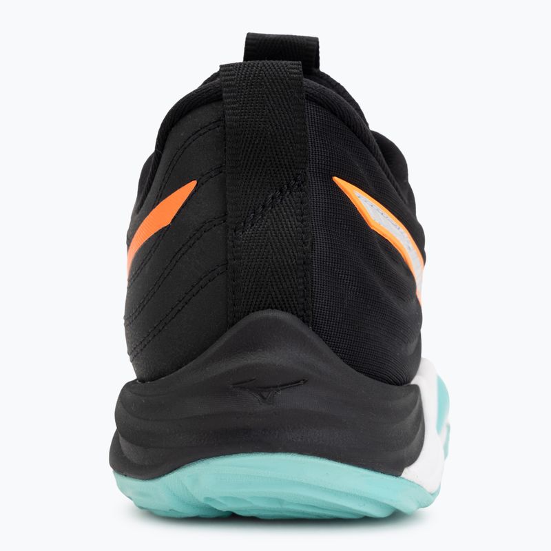 Röplabda cipő Mizuno Wave Momentum Elite black/tangelo/ice green 6