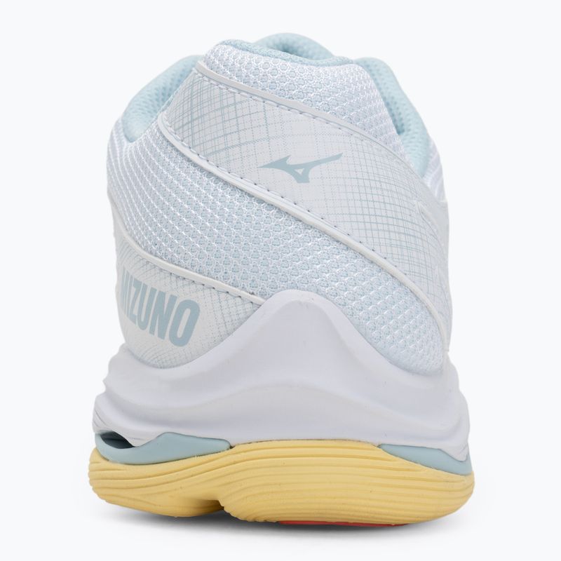 Női röplabda cipő Mizuno Wave Voltage 2 fehér/calypso coral/pale banán 6