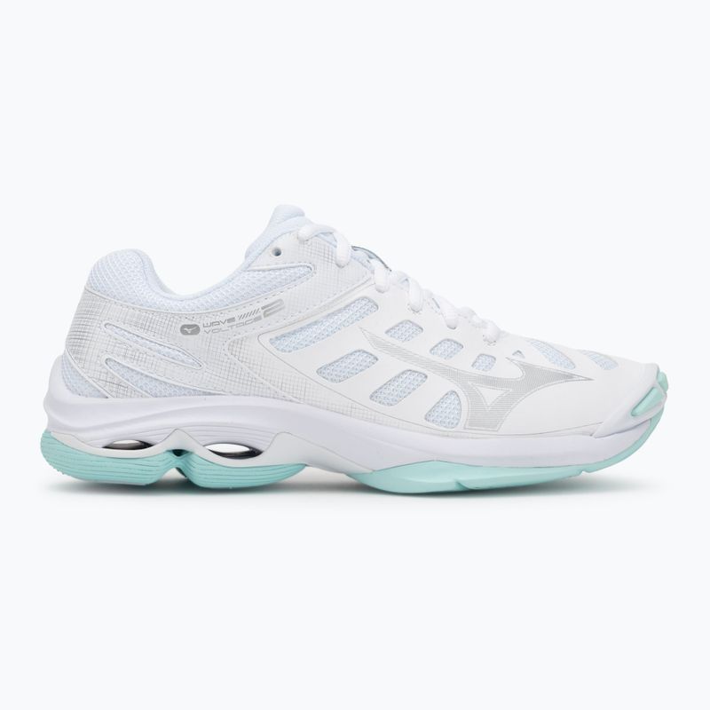 Női röplabdacipő Mizuno Wave Voltage 2 white/blue tint 2