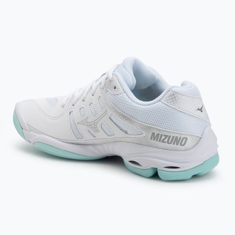 Női röplabdacipő Mizuno Wave Voltage 2 white/blue tint 3