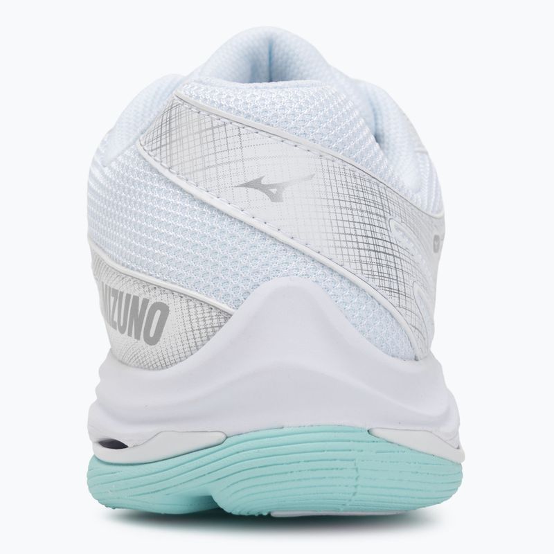 Női röplabdacipő Mizuno Wave Voltage 2 white/blue tint 6