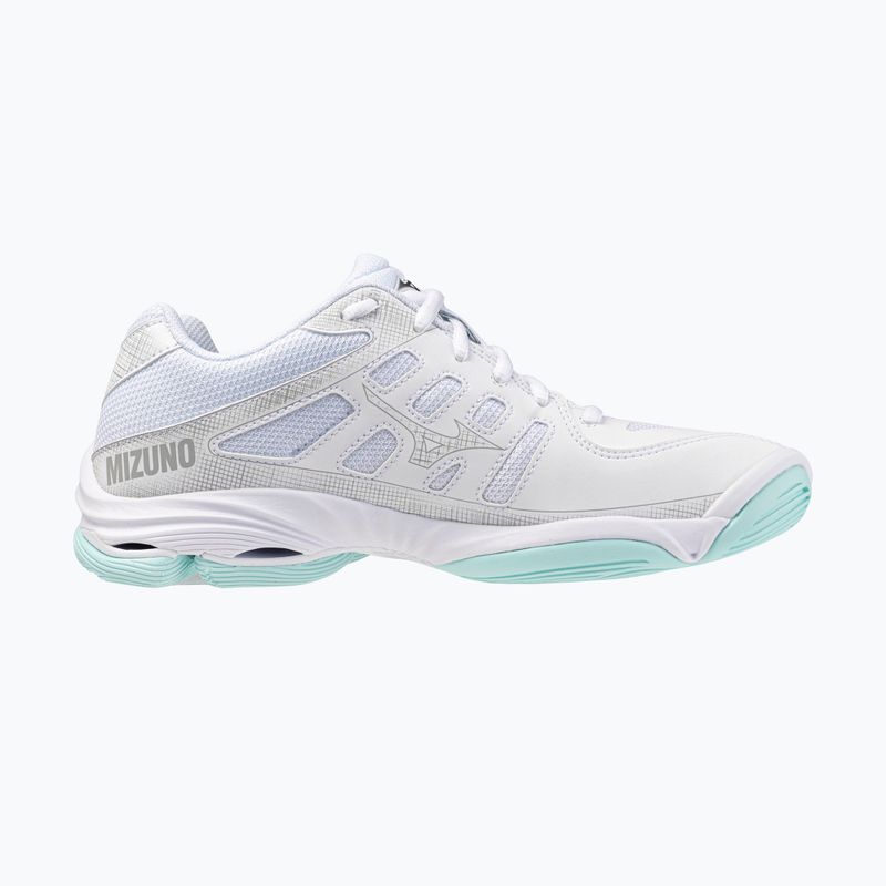 Női röplabdacipő Mizuno Wave Voltage 2 white/blue tint 9