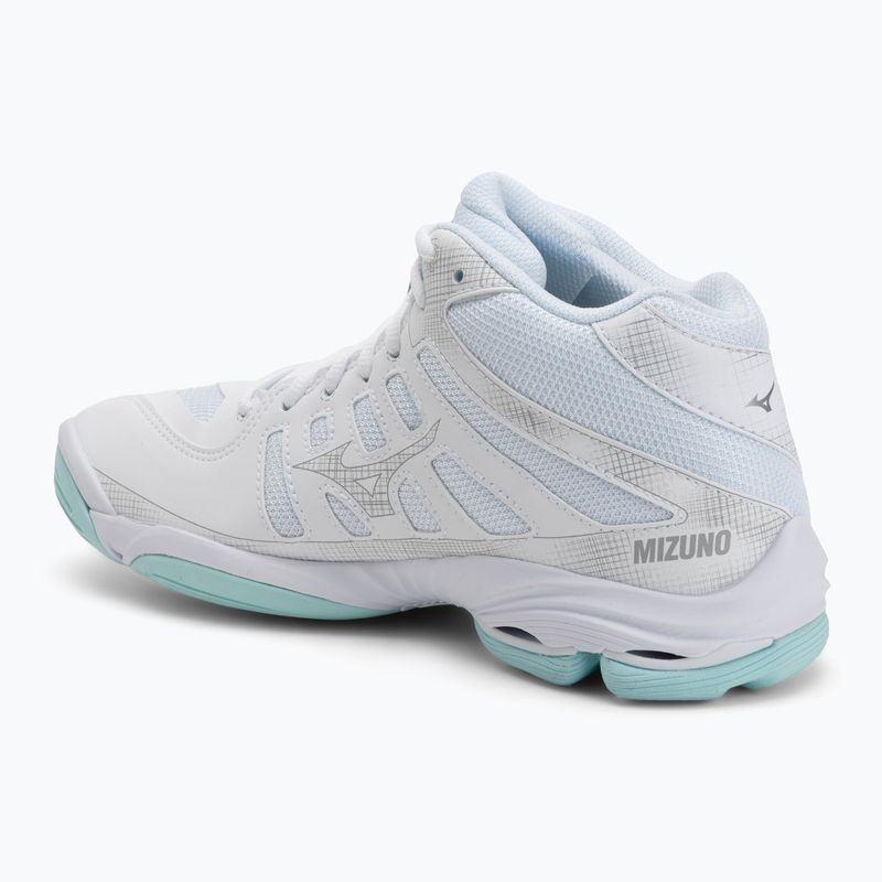 Női röplabdacipő Mizuno Wave Voltage 2 Mid White/Blue Tint 3