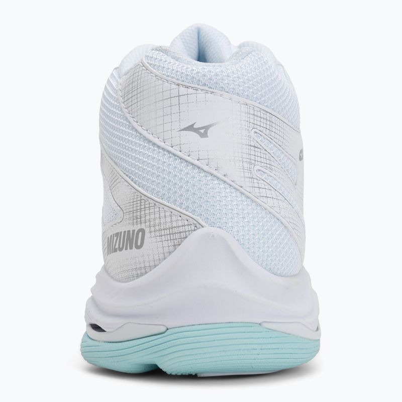 Női röplabdacipő Mizuno Wave Voltage 2 Mid White/Blue Tint 6
