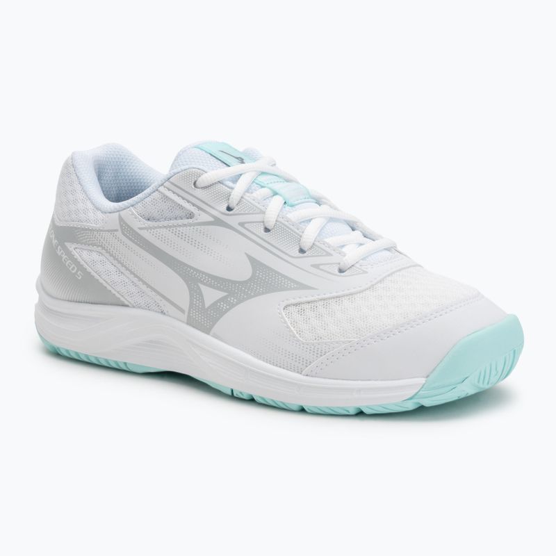 Női röplabda cipő Mizuno Cyclone Speed 5 fehér/kék színű