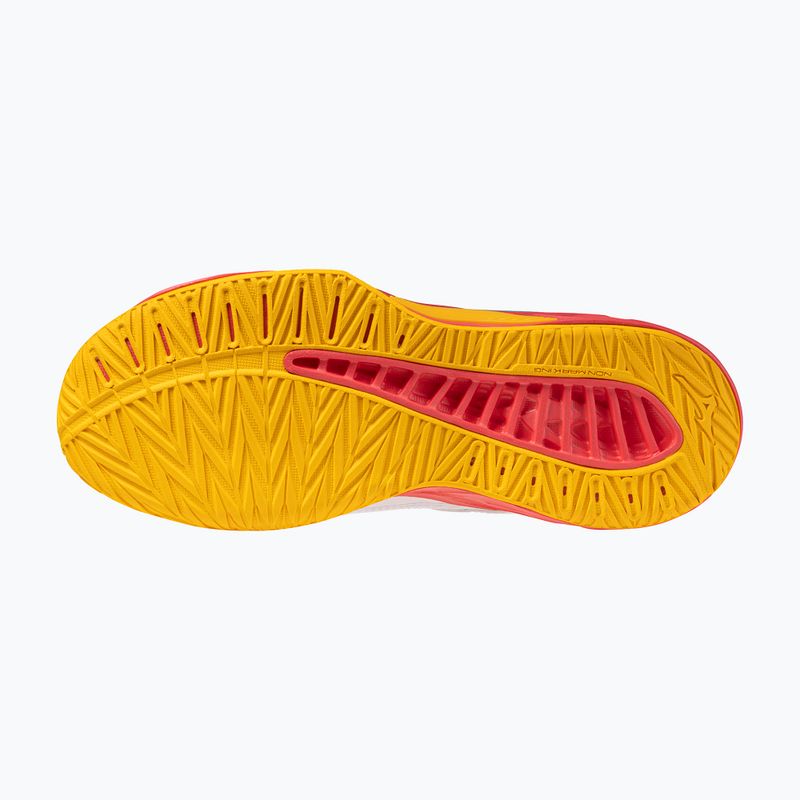 Mizuno Lightning Star Z7 fehér/tüzes korall 2/citrus gyerek röplabdacipő 4