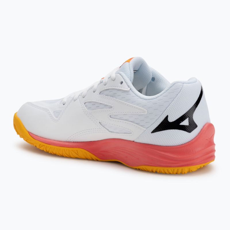 Mizuno Lightning Star Z7 fehér/tüzes korall 2/citrus gyerek röplabdacipő 3