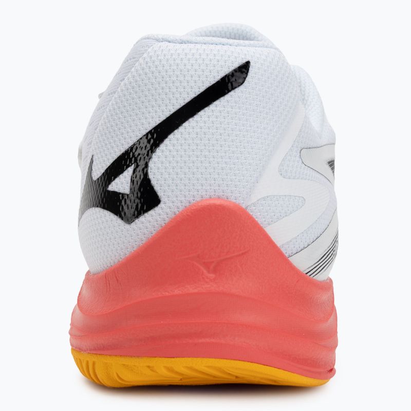 Mizuno Lightning Star Z7 fehér/tüzes korall 2/citrus gyerek röplabdacipő 6
