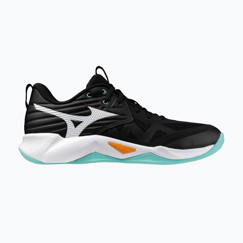 Mizuno Wave Momentum Pro röplabda cipő fekete/angol/jégzöld