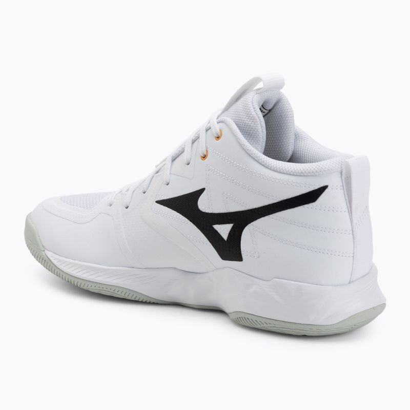 Röplabdacipő Mizuno Wave Momentum Pro Mid white/black/frozen emerald 3