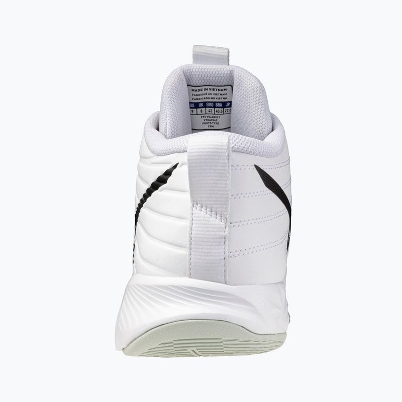 Röplabdacipő Mizuno Wave Momentum Pro Mid white/black/frozen emerald 10