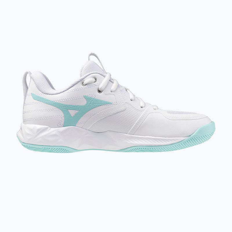 Női röplabda cipő Mizuno Wave Momentum Pro fehér/kék színű 2