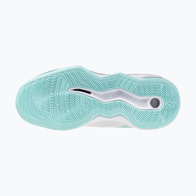 Női röplabda cipő Mizuno Wave Momentum Pro fehér/kék színű 4