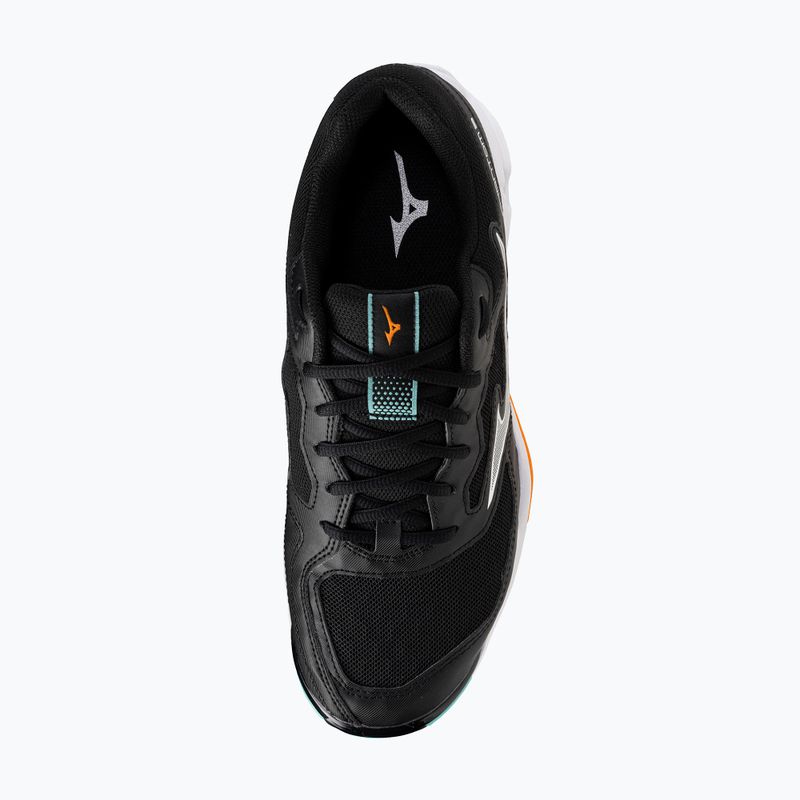 Mizuno Wave Phantom 3 kézilabda cipő fekete/angelo/jégzöld 5