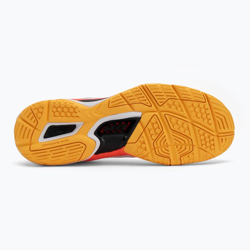 Mizuno Wave Phantom 3 kézilabda cipő fehér/tüzes korall 2/citrus 4