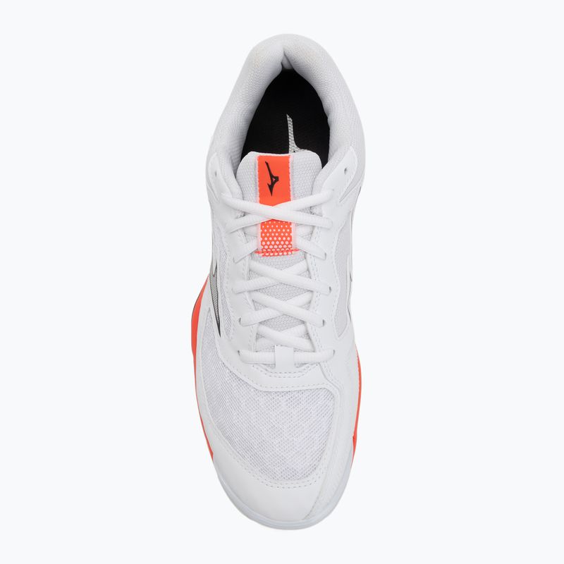 Mizuno Wave Phantom 3 kézilabda cipő fehér/tüzes korall 2/citrus 5