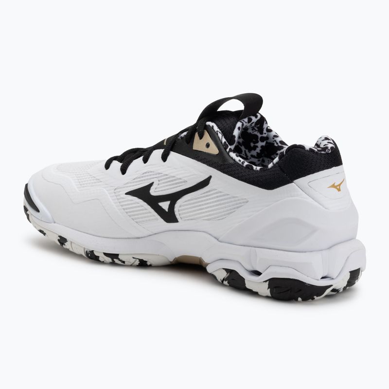 Kézilabdacipő Mizuno Wave Stealth 6 white/black/gold 3