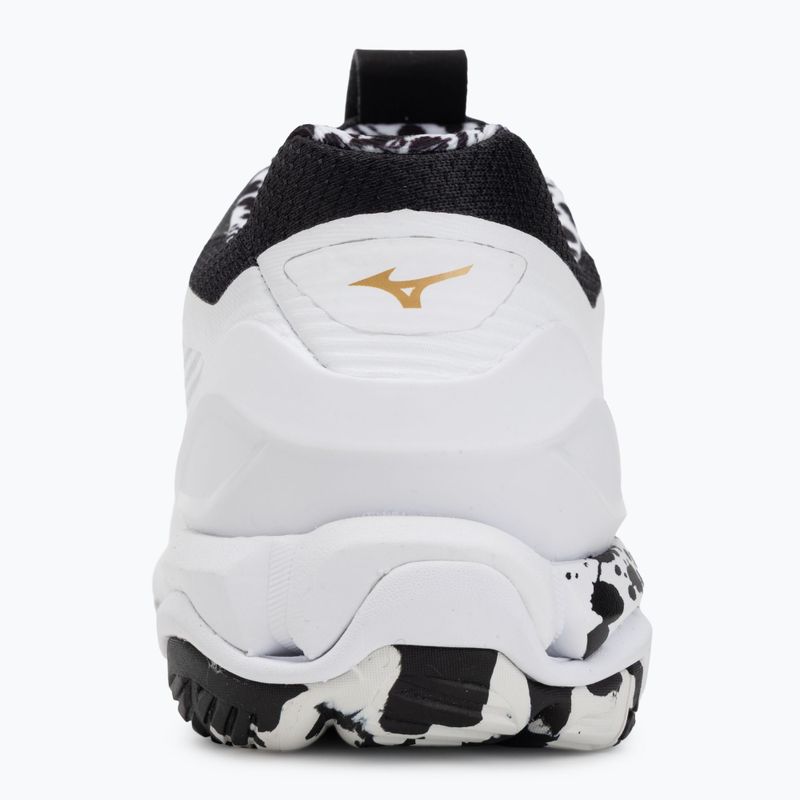 Kézilabdacipő Mizuno Wave Stealth 6 white/black/gold 6