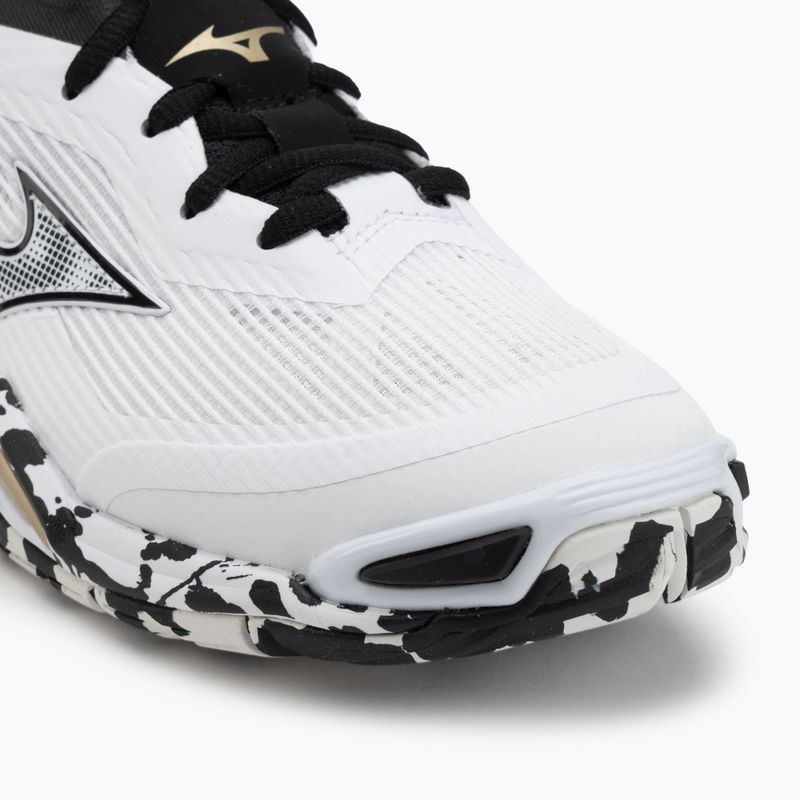 Kézilabdacipő Mizuno Wave Stealth 6 white/black/gold 7