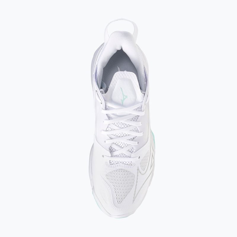 Női kézilabda cipő Mizuno Wave Mirage 5 fehér/kék árnyalatú 5