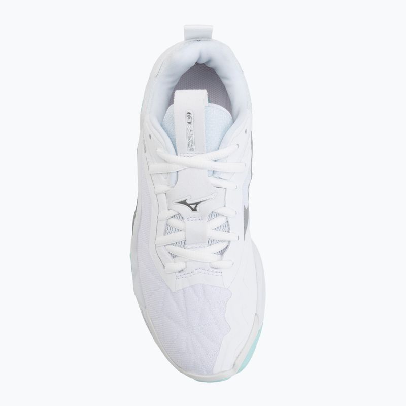 Női kézilabda cipő Mizuno Wave Stealth Neo 2 white/blue tint 5
