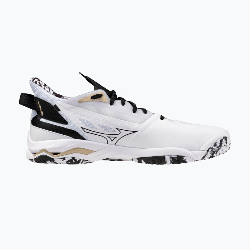 Kézilabdacipő Mizuno Wave Mirage 5 white/black/ge gold 2