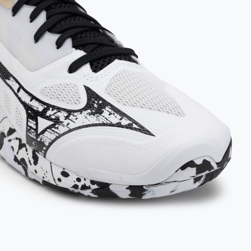 Kézilabdacipő Mizuno Wave Mirage 5 white/black/ge gold 7