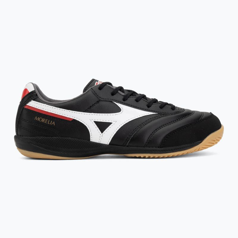 Focicipő Mizuno Morelia Sala Pro IN black/white/chinese red 2