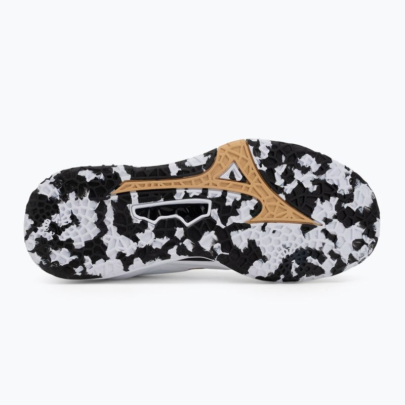 Mizuno Wave Stealth Neo 2 kézilabda cipő white/black/ge gold 4