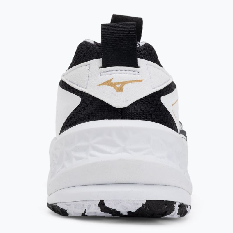 Mizuno Wave Stealth Neo 2 kézilabda cipő white/black/ge gold 6