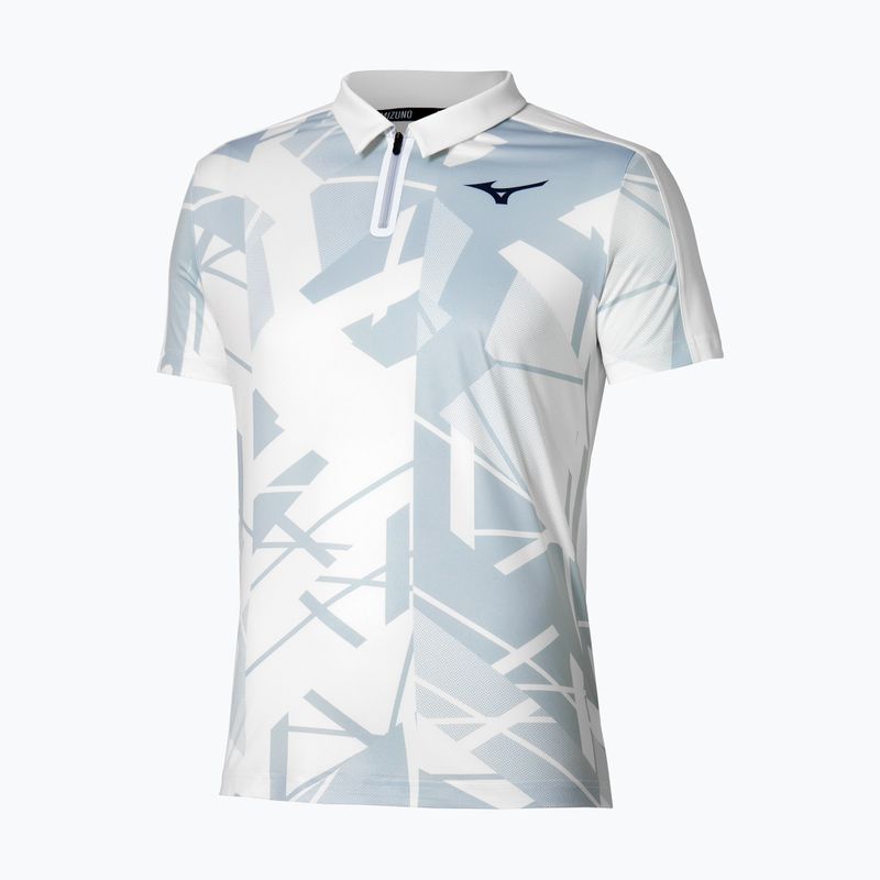 Férfi Mizuno Daybreakers Shadow Polo póló fehér/szürke