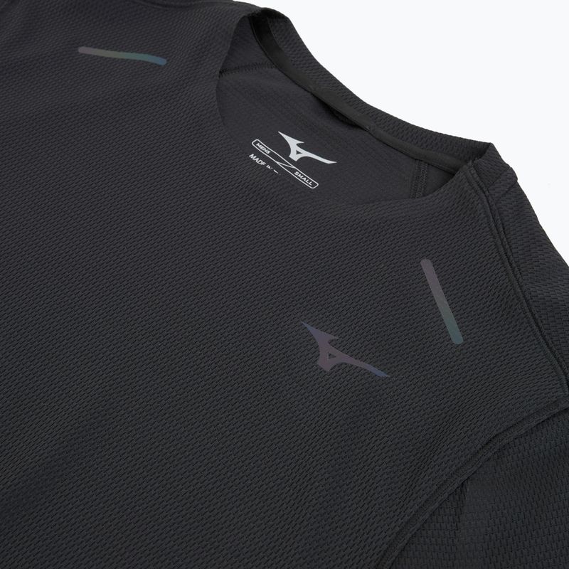 Férfi futópóló Mizuno Tech Light DAF black 3