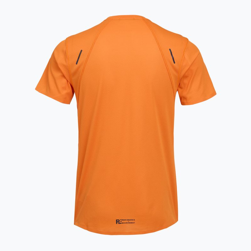 Férfi futópóló Mizuno Tech Light DAF tangelo 2